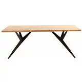 Geese Blagovaonski stol s pločom stola od bagrema 100x200 cm Ligero –