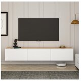 Hanah home TV komoda Zapad, 150x30x32 cm, Bijela cijene