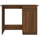  Radni stol boja smeđeg hrasta 100x50x76 cm konstruirano drvo | shoptok.hr