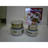 Zebra set zdjelica sa plastičnim poklopcem | shoptok.hr