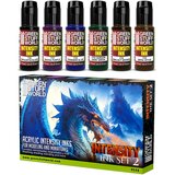 Green Stuff World Intensity Inks Set 2 &amp;ndash; 6 boja | Akrilni inkovi za minijature Slike