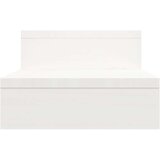 vidaXL Stojalo za zaslon bele barve (52-101)x22x14cm trdna borovina | Shoptok.si