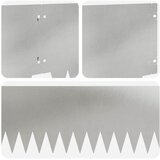  Ograda oko Travnjaka 30 pcs 103 x 25 cm metal Srebrna | Eponuda.ba