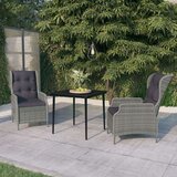  3-dijelni vrtni blagovaonski set svjetlosivi | shoptok.hr