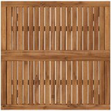  Stolić za kavu Prirodna 80 x 80,5 x 45 cm Čvrsto drvo akacije | shoptok.hr