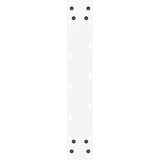  Noge za barski stol U-oblika 2 kom Bijele 40 x (100-101) cm Čelik | shoptok.hr