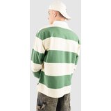Vans Ward Stripe Rugby Knit Majica z dolgimi rokavi fairway / lemon icing | Shoptok.si