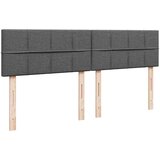 vidaXL Okvir kreveta s madracima tamnosivi 180x200cm tkanine | shoptok.hr