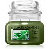 Village Candle Sage & Celery dišeča sveča 262 g