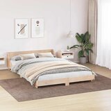  Protuklizni Shaggy Tepih Smeđa 200 x 290 cm PP | shoptok.hr