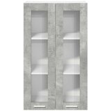 Viseći ormarić Betonski sivi 60 x 31 x 100 cm Konstruirano drvo | Eponuda.com
