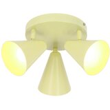 Candellux Lighting rumena stropna svetilka s kovinskim senčilom 34x34 cm amor | Shoptok.si
