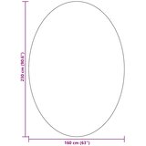  Tepisi za područja HUARTE Siva 160 x 230 cm 100% poliester | shoptok.hr