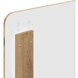  Uzglavlje s uzglavljem Umjetnički hrast 75 cm Konstruirano drvo | shoptok.hr