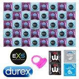 Durex Air Thin Package Ultra Thin Condoms - 42 Condoms and Lubricant Gels Exs + Pasante Condoms and SKYN Elite as a Gift Cijene