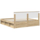  Krevetna konstrukcija Sonoma 180 x 200 cm Konstruirano drvo | shoptok.hr