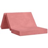 vidaXL Zložljiv kavč postelja 100 x 67 x 45 cm Roza, (5000295251) | Shoptok.si