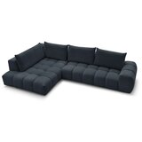 Bobochic Paris Temno modra kotna sedežna garnitura Everest – | Shoptok.si