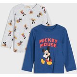 Sinsay Pamučna majica kratkih rukava 2 pack Mickey Mouse | shoptok.hr