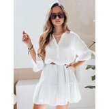 DStreet Sukienka letnia muślinowa LYVONNE biała | Shoptok.si