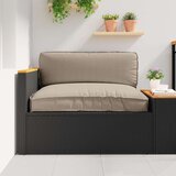 vidaXL Vanjski jastučić Taupe Poliester 120 x 12 x 80 cm | shoptok.hr
