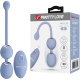 Pretty Love Willie plave silikonske vaginalne kuglice sa daljinskim — BI 14548W A5 | Eponuda.com