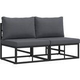 Vanjski namještaj 2 Komad Crna i antracit 70 x 71,5 x 71 cm | shoptok.hr