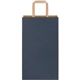  Papirnate vrećice 250 kom s ručkama plave 21x11x36 cm | shoptok.hr