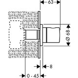 Hansgrohe SHUT OFF VENTIL 15972000 | Eponuda.com