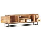 TV omarica 120x30x40 cm trden predelan les | Shoptok.si