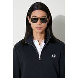 Fred Perry Flis Fp Half Zip Sweatshirt Modra | Shoptok.si