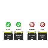 LC Power HDD Rack LC-M2-C-NVME-2X2 - M.2 SSD Enclosure Gen 2x2 | Eponuda.com