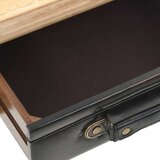  Omarica s predali trden jelšev les 80x36x75 cm | Shoptok.si