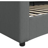  Dnevni krevet tamnosivi 80 x 200 cm od tkanine | shoptok.hr
