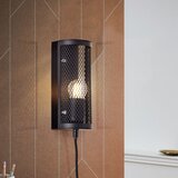 Brilliant zidna svetiljka maze 1xE27/40W/230V crna | Eponuda.com