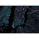 Artgeist Fototapeta Blue Manhattan, 400x280cm Cene