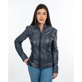 La Force Fashion Kožna jakna Patty - Tamno siva | Eponuda.com