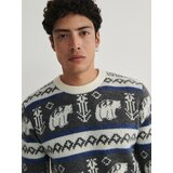 Reserved Men`s sweater - svetlo siva | Shoptok.si