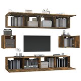 6-dijelni set TV ormarića boja dimljenog hrasta drveni | shoptok.hr