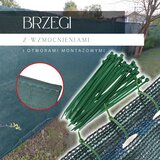  Zelena mreža za sjenilo 140 gsm 1,5 x 25 m 100 vezica | shoptok.hr