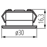 Kanlux 23528 - LED spoljno ugradno svetlo IMBER LED/1W/12V 6500K IP65 belo | Eponuda.com