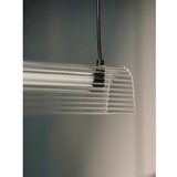 Nordlux LED prigušiva viseća lampa na kablu ALIANI LED/20W/230V 3000K crna/prozirna | Eponuda.com