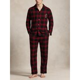 Polo Ralph Lauren Dolga pižama rdeča / črna | Shoptok.si