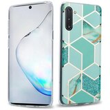 Cadorabo Case, združljiv s Samsungom v zeleni svetlo zeleni zlati marmor št. 3 - zaščitni pokrov iz silikona TPU z vzorcem mozaikom, (20556573) Cene