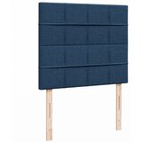  Krevet s oprugama i madracem plavi 120 x 190 cm od tkanine | shoptok.hr