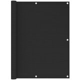 vidaXL balkonski zastor antracit 120 x 400 cm HDPE | shoptok.hr