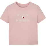 Tommy Hilfiger Majica roza / bijela