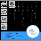 Aigostar LED spoljašnja girlanda 200xLED/8 funkcija 13x0,6m IP44 hladno bela | Eponuda.com