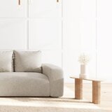 Rodier Bež kotna sedežna garnitura (levi kot/z ležalnikom) Monce – | Shoptok.si