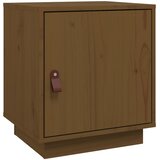  Noćni ormarić boja meda 40 x 34 x 45 cm od masivne borovine | shoptok.hr